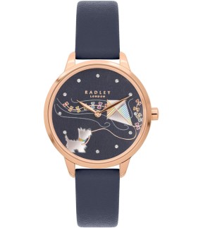 RADLEY LONDON Blue Leather Strap RY21618