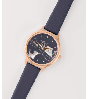 RADLEY LONDON Blue Leather Strap RY21618