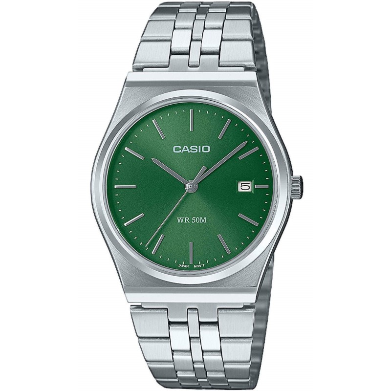 Casio collection stainless steel bracelet hotsell