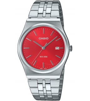 Ρολόι CASIO Collection Με Ασημί Ατσάλινο Μπρασελέ MTP-B145D-4A2VEF