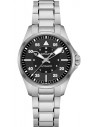 Ρολόι HAMILTON Khaki Aviation Pilot Pioneer Με Ασημί Ατσάλινο Μπρασελέ H76215130