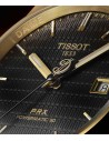 Ρολόι TISSOT PRX Powematic 80 Damian Lillard Με Κίτρινο Χρυσό Ατσάλινο Μπρασελέ T1374073305100