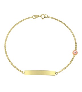 VITOPOULOS Kid ID Bracelet Gold 14CT