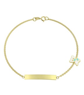 VITOPOULOS Kid ID Bracelet Gold 14CT