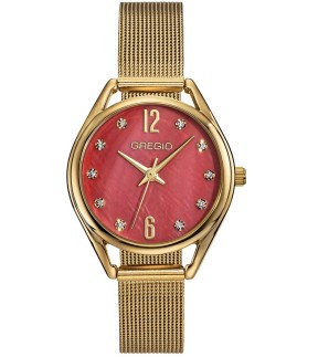GREGIO Cluster Yellow Gold Stainless Steel Bracelet GR510022