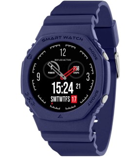 Ρολόι REFLEX Smartwatch Με Μπλε Λουράκι Σιλικόνης RA26-2181