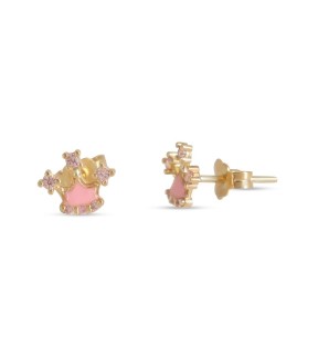 VITOPOULOS Kid Gold 9CT Earrings