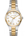 Ρολόι MICHAEL KORS Lennox Με Κίτρινο Χρυσό-Ασημί Ατσάλινο Μπρασελέ MK7464
