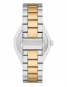 Ρολόι MICHAEL KORS Lennox Με Κίτρινο Χρυσό-Ασημί Ατσάλινο Μπρασελέ MK7464