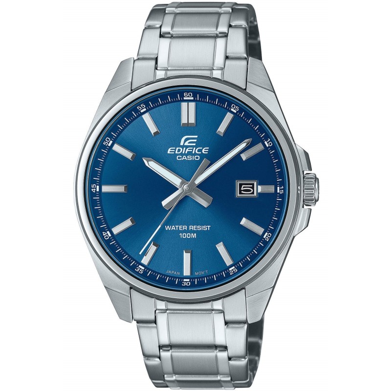 Casio edifice men's stainless steel bracelet watch hot sale