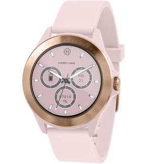 HARRY LIME Smartwatch Pink Silicone Strap HA07-2006