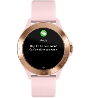 Ρολόι HARRY LIME Smartwatch Με Ροζ Λουράκι Σιλικόνης HA07-2006