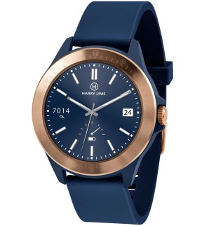 Ρολόι HARRY LIME Smartwatch Με Μπλε Λουράκι Σιλικόνης HA07-2012