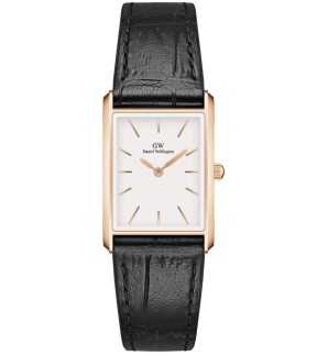 DANIEL WELLINGTON Bound Black Leather Strap DW00100693