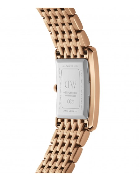 Ρολόι DANIEL WELLINGTON Bound Με Ροζ Χρυσό Ατσάλινο Μπρασελέ DW00100704