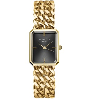 ROSEFIELD The Octagon XS Yellow Gold Stainless Steel Bracelet SBGSG-O77
