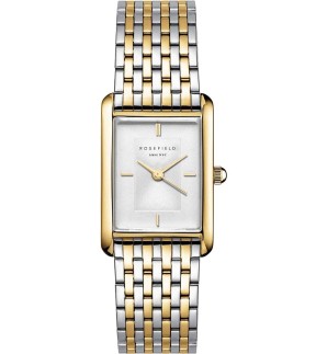 ROSEFIELD Heirloom Two Tone Stainless Steel Bracelet HWDSG-H03