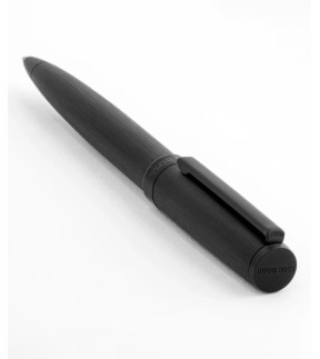 Στυλό HUGO BOSS Gear Brushed Ballpoint Μαύρο HSK4414A