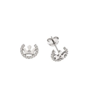 SENZA Silver 925 Earrings With Stones