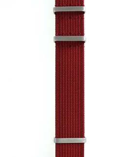 PIERO MAGLI Red NATO Strap 22mm 70130005-22