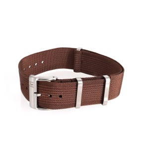Λουράκι PIERO MAGLI Καφέ Υφασμάτινο τύπου ΝΑΤΟ 22mm 70130003-22