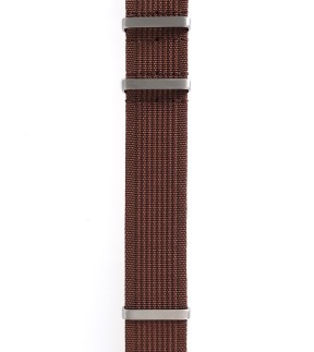 Λουράκι PIERO MAGLI Καφέ Υφασμάτινο τύπου ΝΑΤΟ 22mm 70130003-22