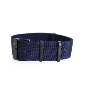 Λουράκι PIERO MAGLI Μπλε Υφασμάτινο τύπου ΝΑΤΟ 22mm 80130002-22