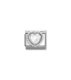 Nomination Composable Classic Link Stainless Steel With Silver 925 And Zircon 330605/016