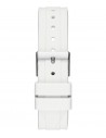 Ρολόι GUESS Mini Pop Με Λευκό Καουτσούκ Λουράκι W1283L1