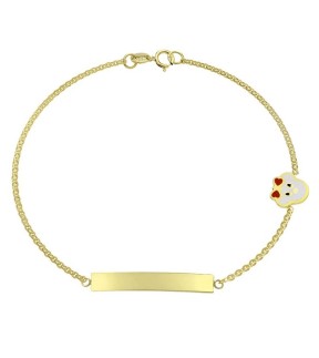 VITOPOULOS Kid ID Bracelet Gold 14CT