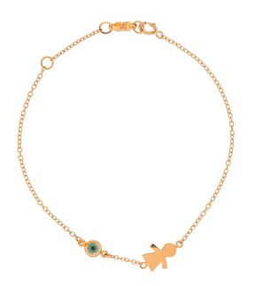 VITOPOULOS Kid Bracelet Rose Gold 14CT