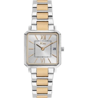 JCOU Azure Yellow Gold-Silver Stainless Steel Bracelet JU19070-5