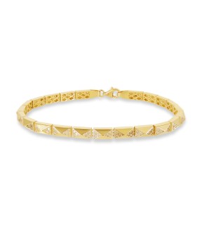 VITOPOULOS Bracelet Gold 14CT With Stones