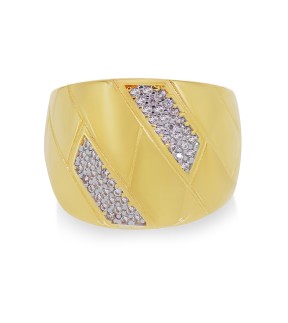 VITOPOULOS Ring Yellow Gold 14Ct With Stones