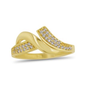 VITOPOULOS Ring Yellow Gold 14Ct With Stones