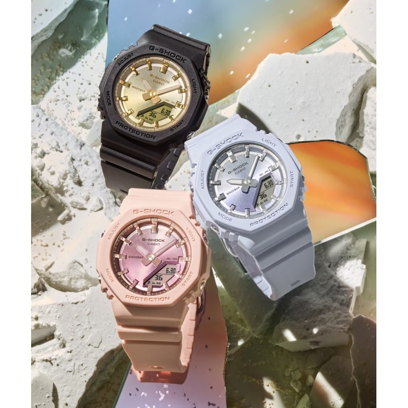 CASIO G-Shock Pink Rubber Strap GMA-P2100SG-4AER