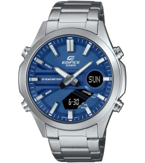 CASIO Edifice Silver Stainless Steel Bracelet EFV-C120D-2AEF