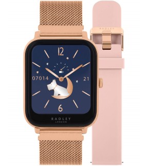 Χρυσό
Ρολόι RADLEY LONDON Smartwatch Με Ροζ Χρυσό Μεταλλικό Μπρασελέ RYS11-4008-SET