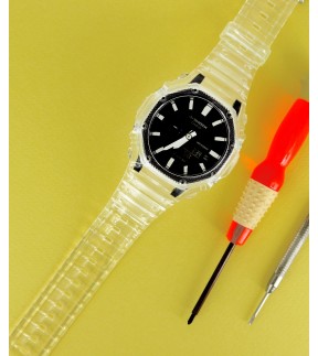Λουράκι VSTRAPS Λευκό Σιλικόνης Για Ρολόγια Casio GA-2100