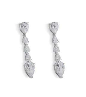 VITOPOULOS Earrings Silver 925 With Zircon Stones ESS0509