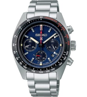 Ρολόι SEIKO Prospex Με Ηλιακή Φόρτιση Και Ασημί Ατσάλινο Μπρασελέ SSC815P1